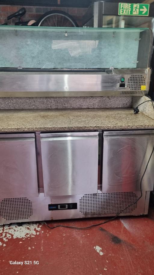  — Commercial 3 Door undercounter Fridge