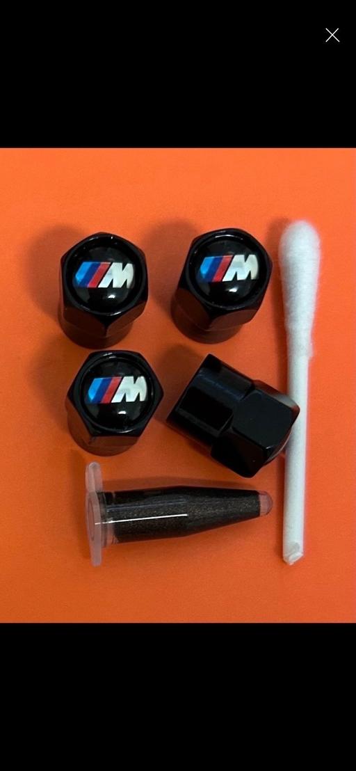  — BMW M Tyre valve caps with grease