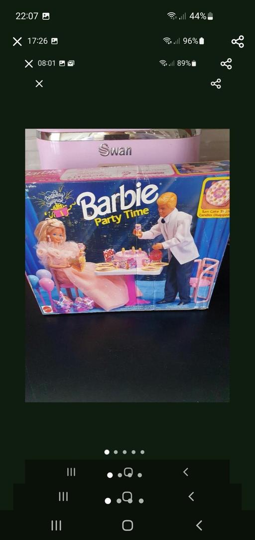  — vintage barbie party time playset