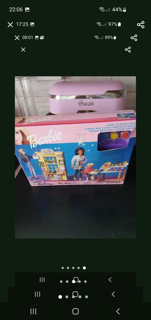  — vintage barbie arts&crafts studio playset
