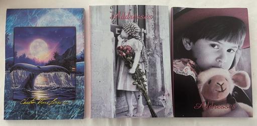  — 3 note books