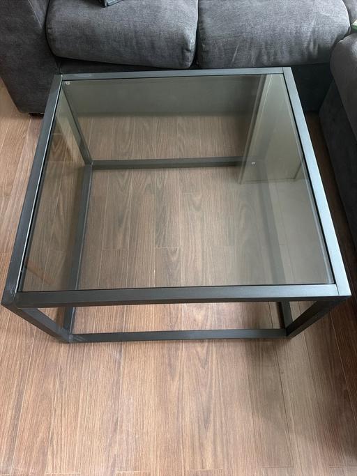  — Glass coffee table