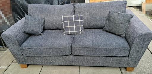  — Grey 3 Seater sofa x1