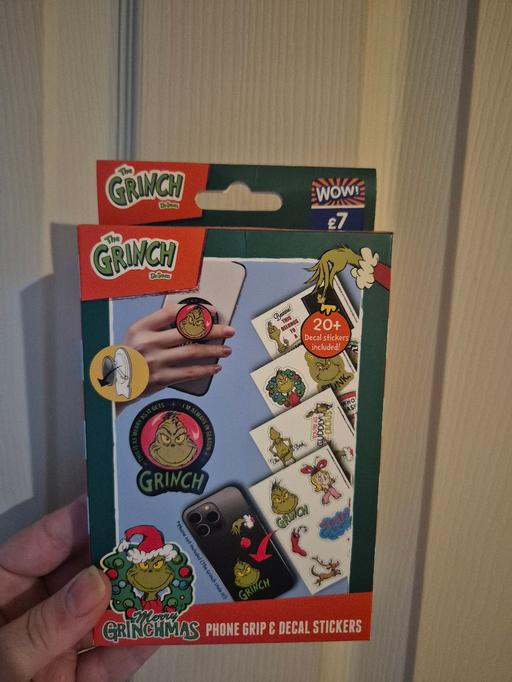  — new Grinch Phone Grip & Decal Stickers