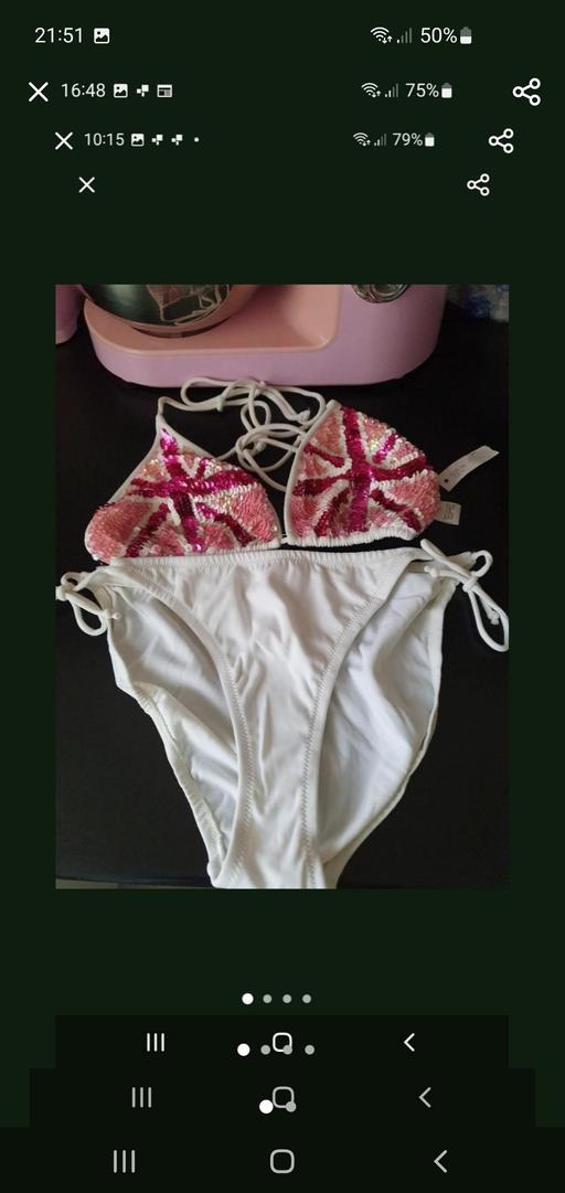  — ladies sequin bikini TOPSHOP NEW