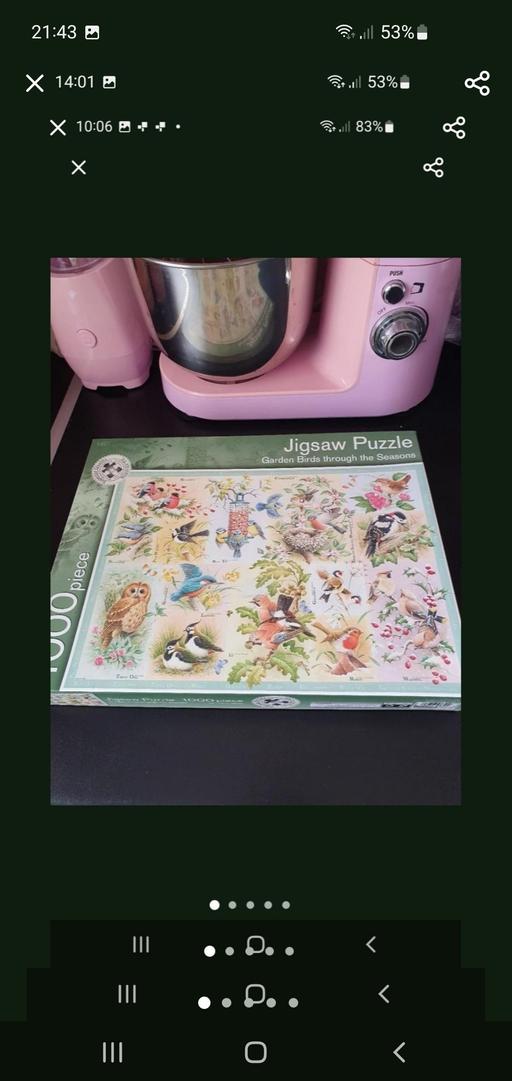  — jigsaw puzzle 1000 pieces NEW