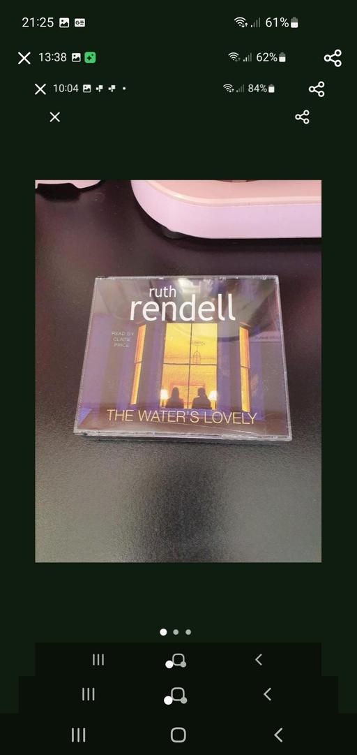  — Ruth rendell audiobook cds