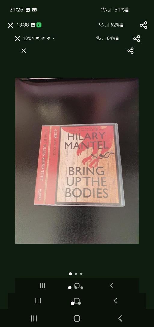  — hilary mantel audiobook cds