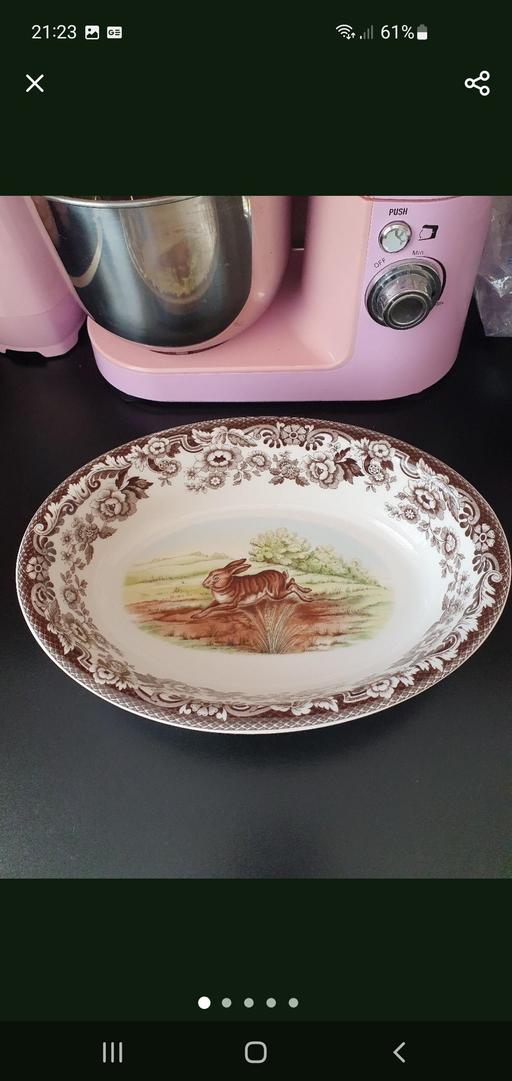  — vintage spode woodland bowl