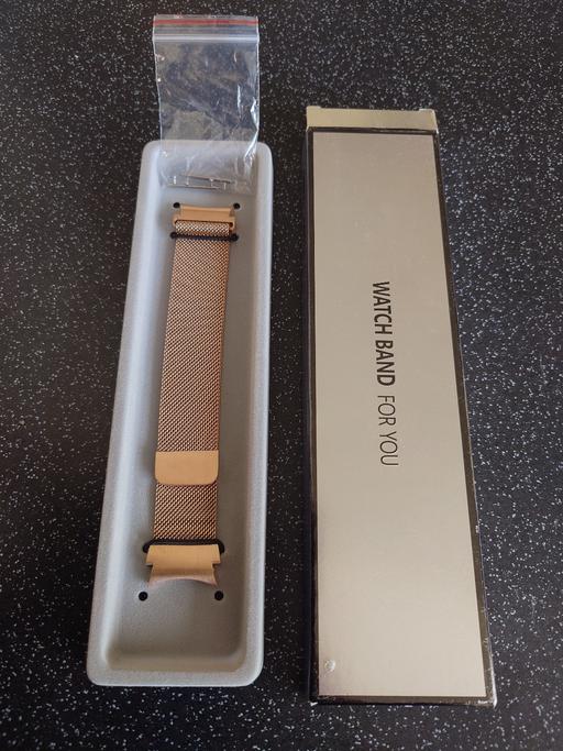  — Women's rose gold magnetic watch band