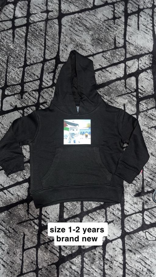  — Size 1-2 years baby unisex hoodie
