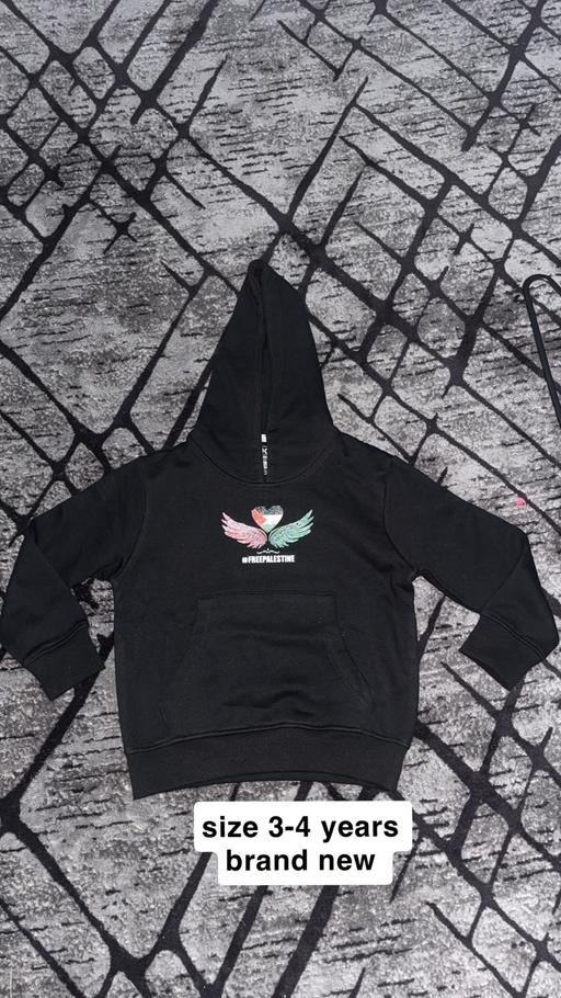  — Size 3-4 years unisex hoodie