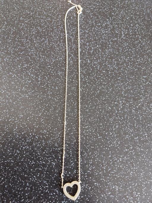  — Silver 925 Pandora heart necklace
