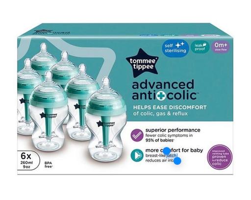  — Tommee tippee anti colic botles