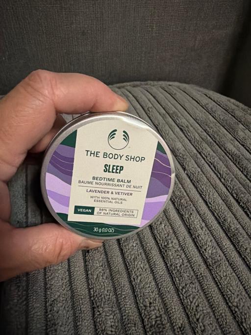  — The body shop bedtime balm