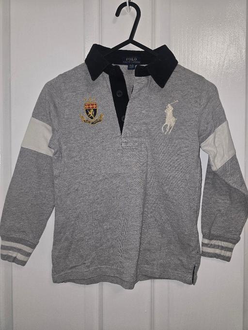  — Ralph Lauren boys long sleeve top, age 4