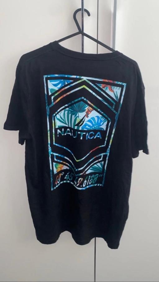  — Nautica Men's Black T-Shirt