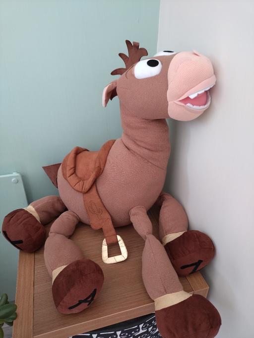  — cuddly toy Bullseye from toy story