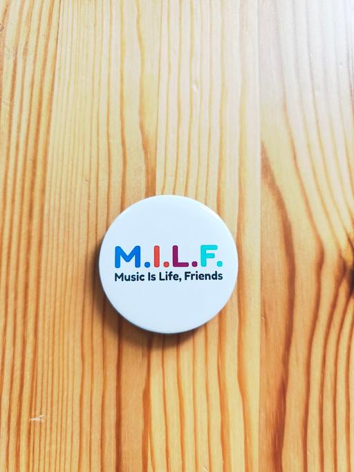  — Custom 1 of 1 Exclusive Pin Badge Funny Joke