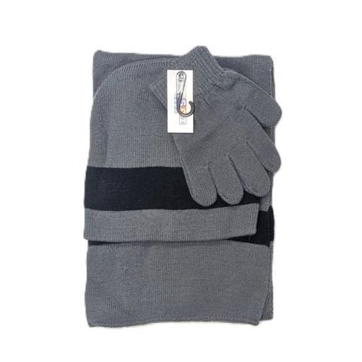  — Children's Winter 3 Piece Set - Navy & Pink/