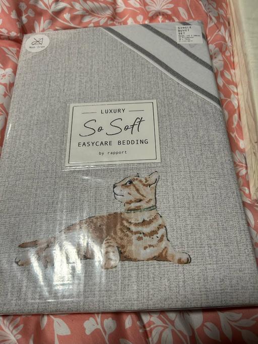  — Purrfect Natural - Single Duvet