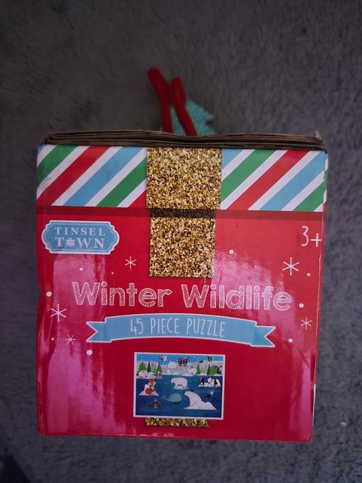  — new Xmas Winter Wildlife 45pc Puzzle