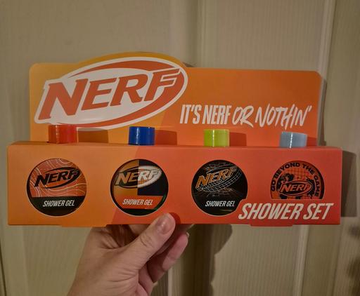  — new Nerf Shower Set