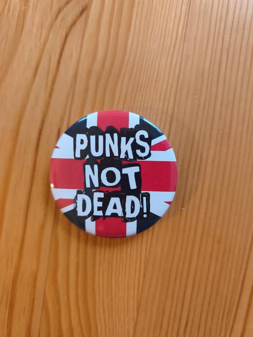  — Punks Not Dead Pin Badge Stylish Unisex