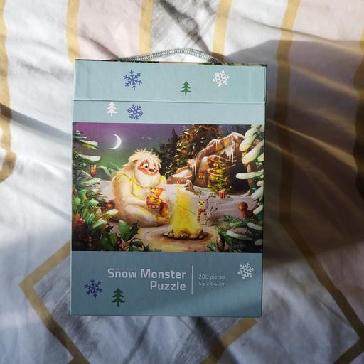  — new Snow Monster 200pc Puzzle