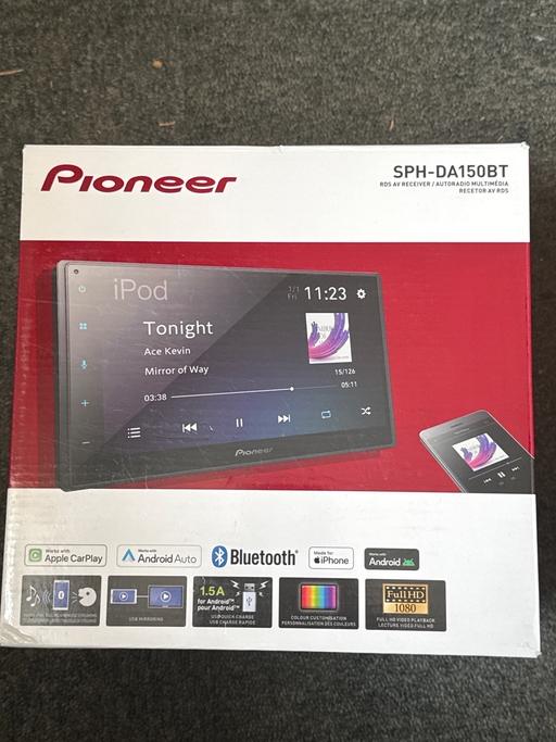  — Pioneer head unit sph-da150bt NEVER OPENED 