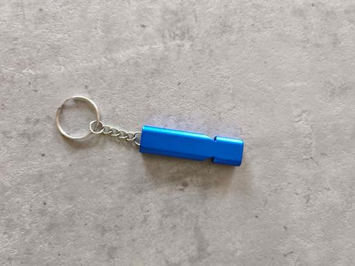  — Emergency Whistle Metal Keychain Safety