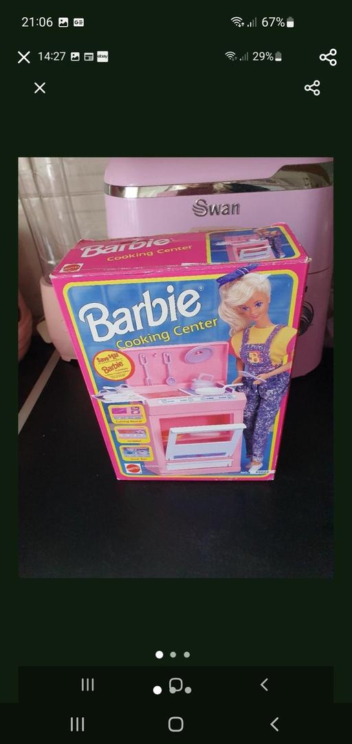  — vintage barbie cooking Centre NEW