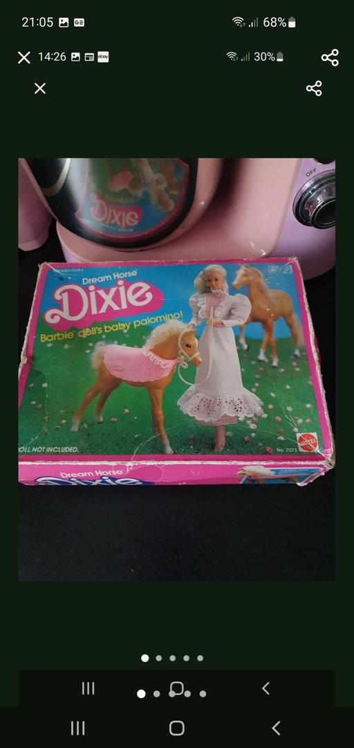  — vintage barbie dream horse dixie