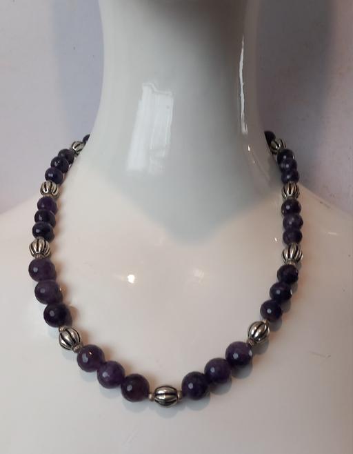  — Natural Faceted Amethyst Statement Beads