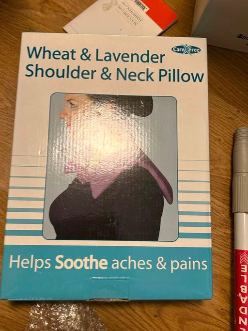  — Wheat & Lavender Shoulder & Neck Pillow