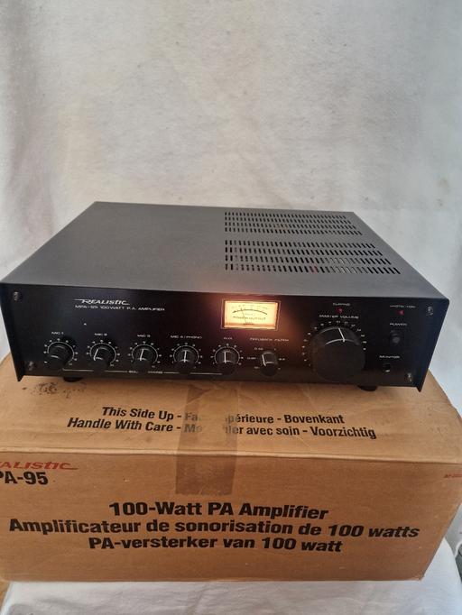  — Realistic mpa-95 PA  stereo amplifier