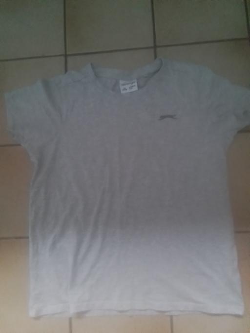  — SLAZENGER GREY TEE SHIRT