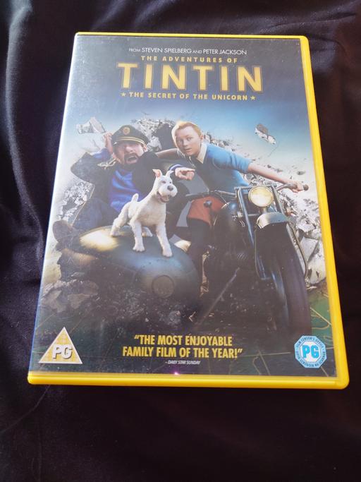  — Tintin the secret if the unicorn DVD