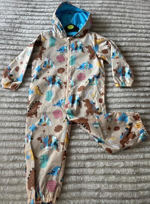  — Dinosaur puddlesuit age 4-5 years