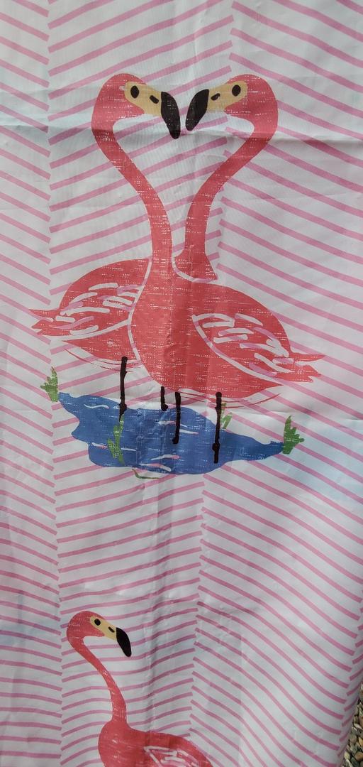  — flamingo shower curtain