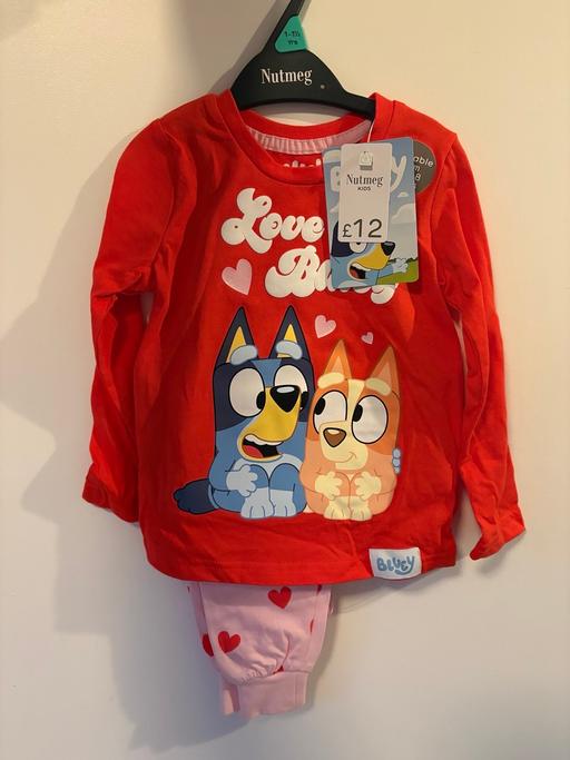  — Bluey pjs age 12-18 months