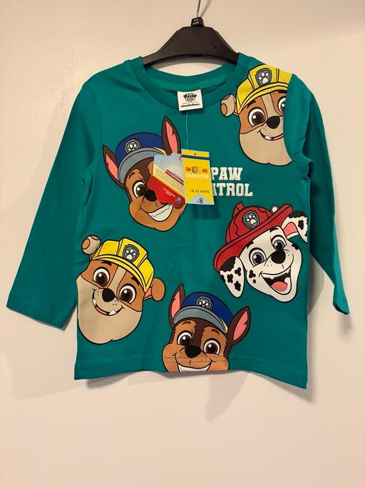  — Paw patrol top (few sizes available)