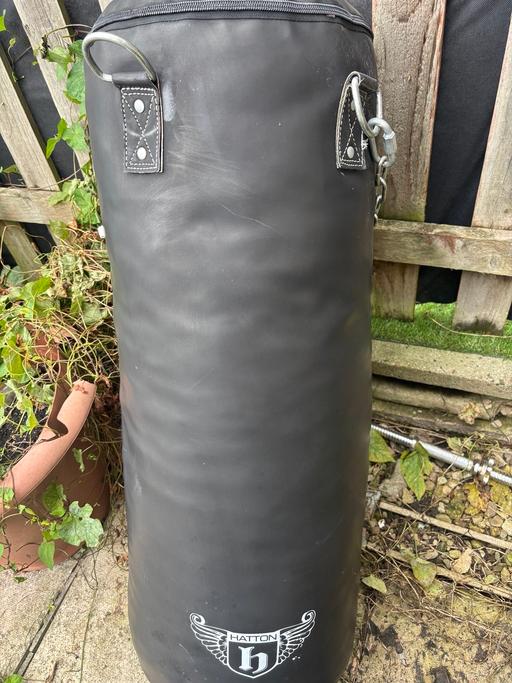  — Hatton punching bag