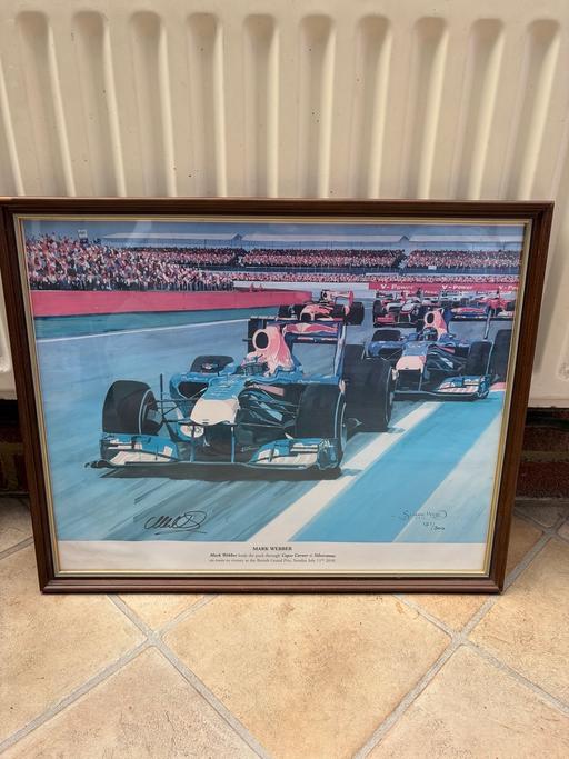  — Mark Webber print