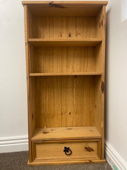 — Vida Design Corona DVD/CD/Book Case 1 Drawer