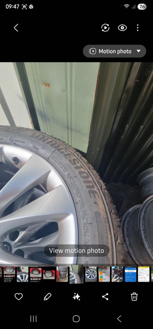  — vauxhall alloys 5x115 18 inch