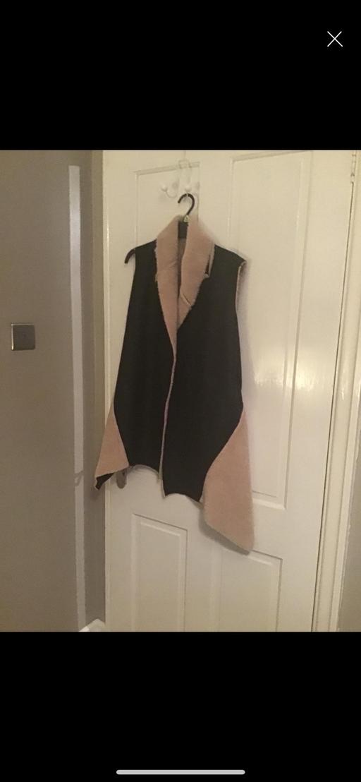  — BNWT faux leather suede bodywarmer - Large