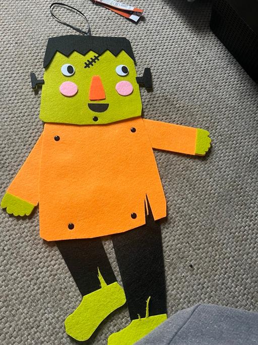  — Hanging felt decoration  Frankenstein