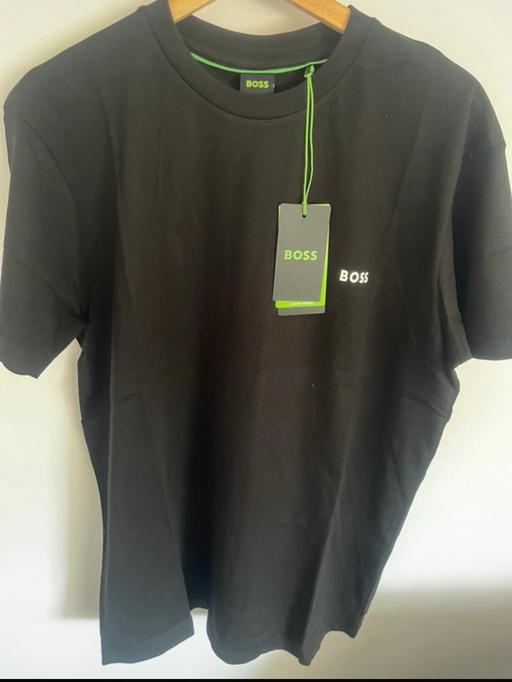  — Hugo Boss black tshirt. Size L. New with tags