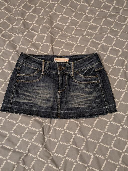  — Topshop Denim Mini Skirt Size 6